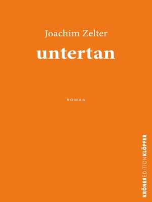 cover image of Untertan